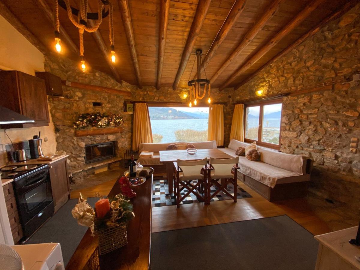 The Little Stone House By The Lake Kastoria Exterior foto